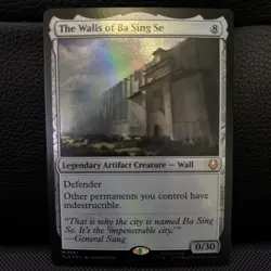 Magic the Gathering The Walls Of Ba Sing Se Foil Mythic Rare - Image 3
