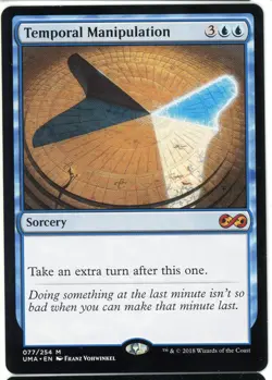 2018 Magic the Gathering Temporal Manipulation Sorcery Near Mint - Image 1