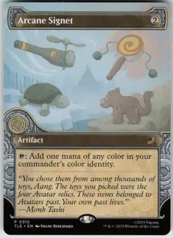 MTG Arcane Signet (Showcase) Normal NM Avatar: The Last Airbender: Eternal-Legal - Image 1
