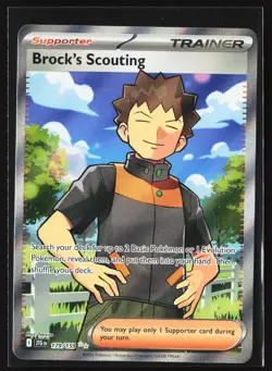 Brock's Scouting 179/159 SV09: Journey Together Pokemon - Image 1