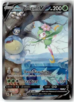Hisuian Lilligant V ⭐ 163/189 Holo Rare Ultra Astral Radiance 2022 Pokemon NM - Image 1