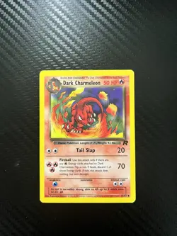 Pokemon Dark Charmeleon 32/82 Team Rocket Regular NM - Image 1