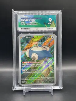 Pokemon TCG - Snorlax SVP 051 - ACE MINT 9 - Black Star Promo - 151 - Image 1