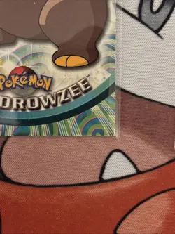 2000 Pokemon #96 DROWZEE #97 HYPNO TV Animation Edition Blue Logo TCG - Image 5