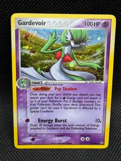 2007 Pokemon Gardevoir Holo EX Power Keepers 9/108 *Never Played* - Image 1
