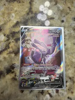 Pokemon TCG Genesect V (Alternate Full Art) SWSH08: Fusion Strike 255/264 - Image 1