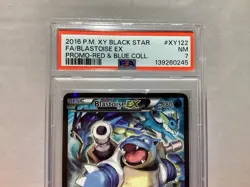 2016 Blastoise EX Black Star Promo XY122 PSA 7 Pokemon TCG - Image 2