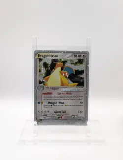 Pokemon EX DRAGON - #90/97 Dragonite ex - Ultra Rare Holo - SWIRL - Damaged - Image 3