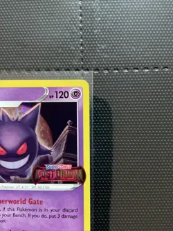 Pokemon Gengar - SWSH241 - Black Star Promo - Lost Origin Prerelease STAMP - NM - Image 3