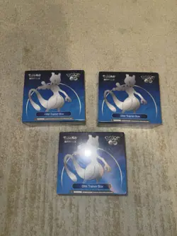 Pokemon GO Elite Trainer Box Sealed 3X Bundle Pokemon TCG Factory Sealed 820650850509 - Image 1