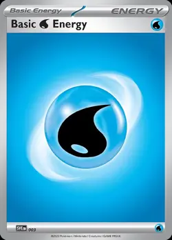 Pokemon Basic Water Energy (3/40) Scarlet & Violet Energies LP HOLO - Image 1