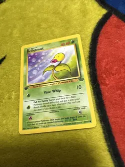 Pokemon 1st Edition Jungle Bellsprout 49/64 Mint - Image 1