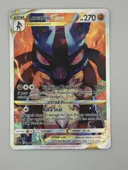Pokemon TCG Lucario VSTAR SWSH291 Sword & Shield Promo - Image 1