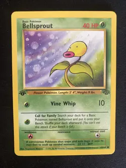 1999 Pokemon TCG Jungle 1st Edition - BELLSPROUT 49/64 - Image 1