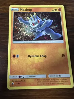 Machop 6/12 McDonald's Promos 2018 Holo Pokemon TCG MP - Image 1