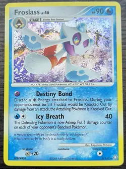 Froslass 3/146 Pokemon TCG Diamond & Pearl Legends Awakened Holo MP - Image 1