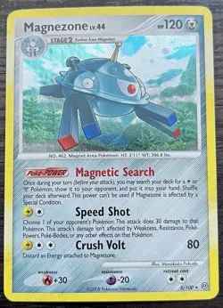 Magnezone 5/100 Pokemon TCG Diamond & Pearl Stormfront Holo Moderately Played - Image 1