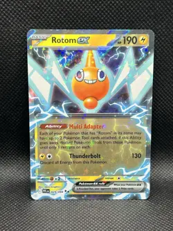 Rotom ex 029/094 DOUBLE RARE HOLO Phantasmal Flames Me02 Pokemon English Foil - Image 1