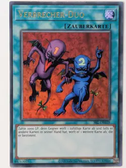 Verbrecher-Duo SRL-DE039 Ultra Rare DE NM YUGIOH - Image 1