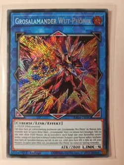 Yu-Gi-Oh! Grosalamander Wut-Phonix • RA04-DE083 • Secret Rare • Deutsch • NM - Image 1
