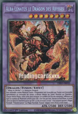 Yu-Gi-Oh! Alba-Lenatus le Dragon des Abysses : SE DIFO-FR035 - Image 1