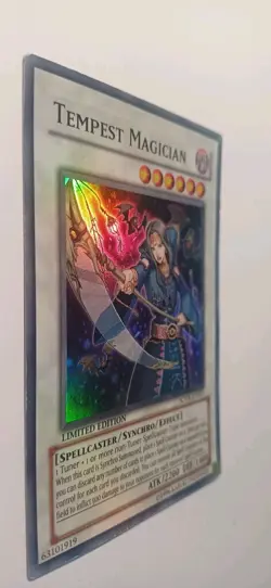 Tempest Magician - SOVR-ENSE1 - Super Rare - Limited Edition - Yugioh Light Play - Image 2