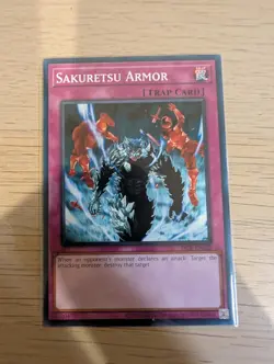 YUGIOH Sakuretsu Armor DCR-EN102 Common Dark Crisis 25th Ann Unlimited NM - Image 1