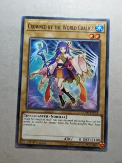 Crowned by the World Chalice - COTD-EN018 - Common - 1st Edition - Yugioh TCG - Image 1