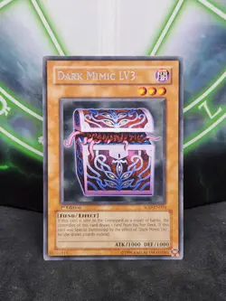 Yugioh Dark Mimic LV3 SOD-EN010 Rare 1st Edition NM - Image 1