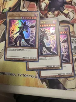 Dark Magician (3x) DUPO-EN101 Ultra Rare Limited NM Yugioh - Image 1