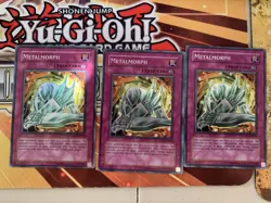 Metalmorph (3x) PP01-EN014 Super Rare - Unlimited LP Yugioh - Image 1