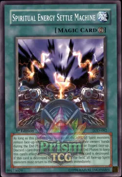 1st Ed Spiritual Energy Settle Machine LOD-082 Yugioh - Image 1
