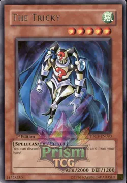 1st ed The Tricky rare TDGS-EN090 Yugioh - Image 1
