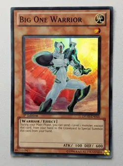 Big One Warrior - Super Rare DP10-EN015 1st Edition YUGIOH - Image 1