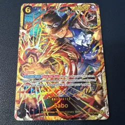 Sabo SEC OP13-120 One Piece Carrying On His Will English NM Pack Fresh - Image 1