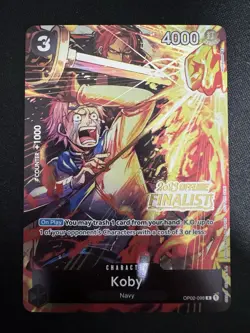 KOBY - One Piece TCG OP02-098 - PROMO FINALIST - 2023 Offline Regional - Image 1