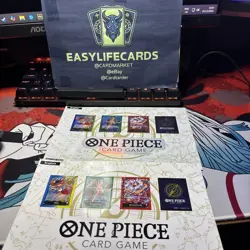 One Piece TCG English Sticker Sheets (Learn Together Deck Set - Set Sail Event) - Image 1