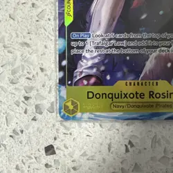 One Piece Tcg English Op14 Donquixote Rosinante Treasure Rare Op12-108 - Image 4