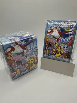 *NO PROMO CARD* Pokemon Center FUKUOKA Deck Box and Sleeves SPECIAL BOX - Image 1