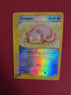 Aquapolis 2003 Slowpoke Reverse Holo 108/147 Pokemon Card (NM) - Image 1