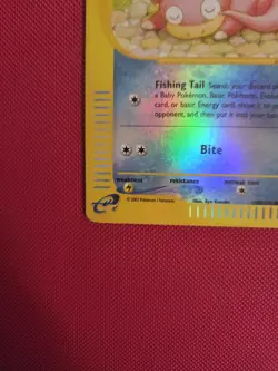 Aquapolis 2003 Slowpoke Reverse Holo 108/147 Pokemon Card (NM) - Image 5