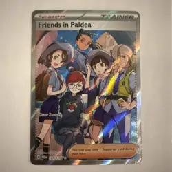 Pokemon Cards Friends In Paldea 137/131 Secret Rare Prismatic Evolutions - (NM) - Image 1
