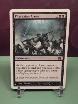Phyrexian Arena Magic the Gathering 8th Edition Enchantment Card - Image 1