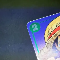 Monkey D Luffy P-037 1st Anniversary Tournament STAMP Promo Holo One Piece Card - Image 2