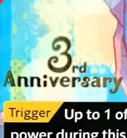 One Piece 3rd Anniversary Gold Stamped 6 Card Promo Bundle - Image 2