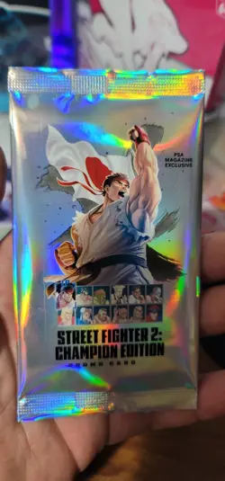 Street Fighter 2: Champion Edition Promo Card Pack - PSA Magazine Exclusive - Image 1