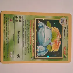 Pokemon Venusaur Base Set 2 018/102 Holo Rare 100HP English 2000 TCG Card - Image 1