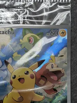 Pikachu #27 Sealed Promo Card Pokemon TCG Black Star Promo Paldea Evolved Promo - Image 2