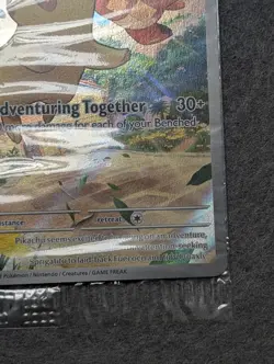 Pikachu #27 Sealed Promo Card Pokemon TCG Black Star Promo Paldea Evolved Promo - Image 5