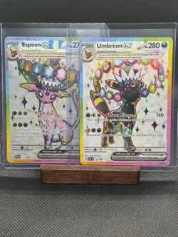 Espeon ex - 175 & Umbreon Ex - 176 - SV: Scarlet & Violet Promo Cards (SVP) - Image 1